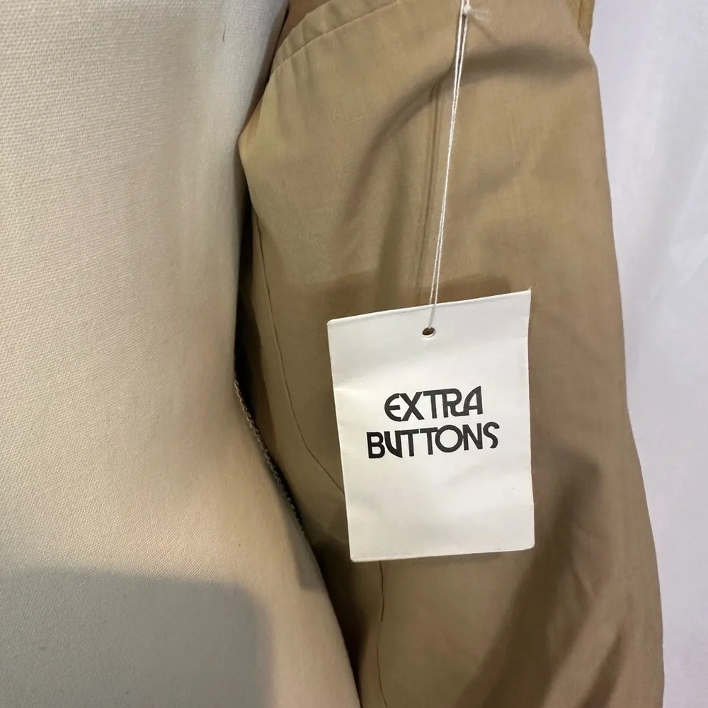 J. Crew Camel Double-Breasted Pea Coat - Picture 6 of 8